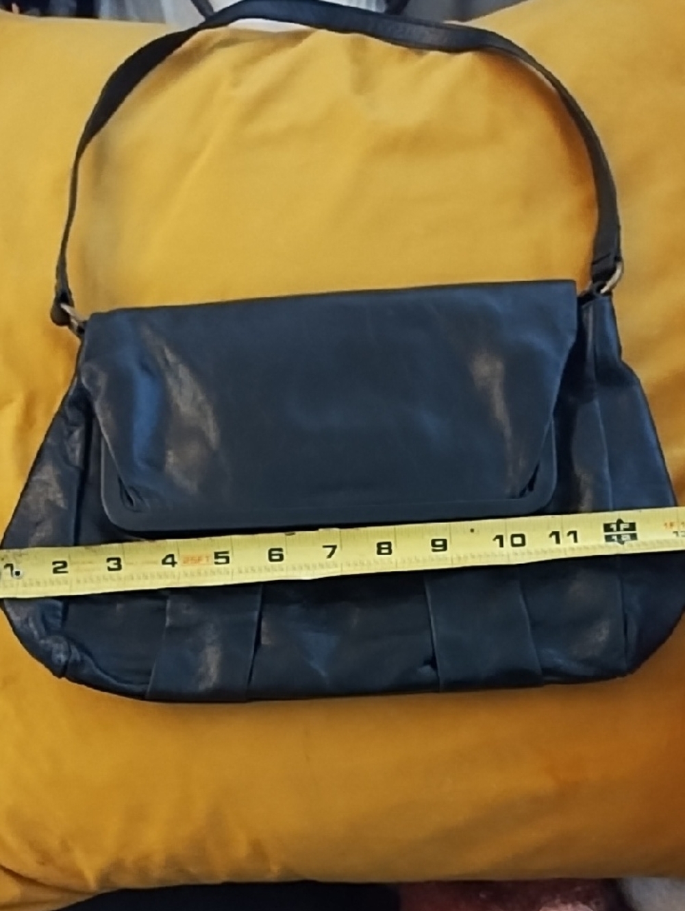 HOBO Black Leather Shoulder Bag